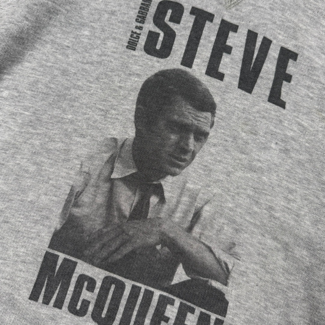 Dolce & Gabbana Steve Mcqueen hoodie grey - Large