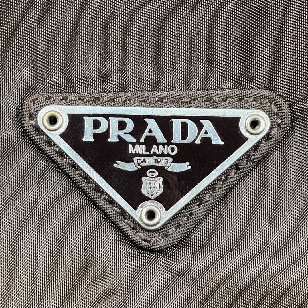 Prada shoulder bag brown