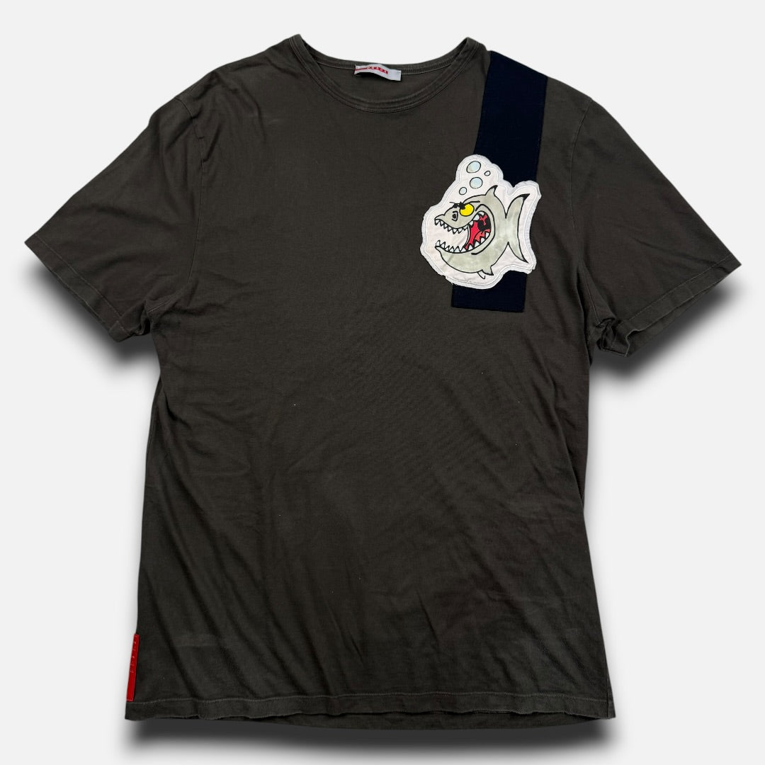 Prada tee dark green - Extra large