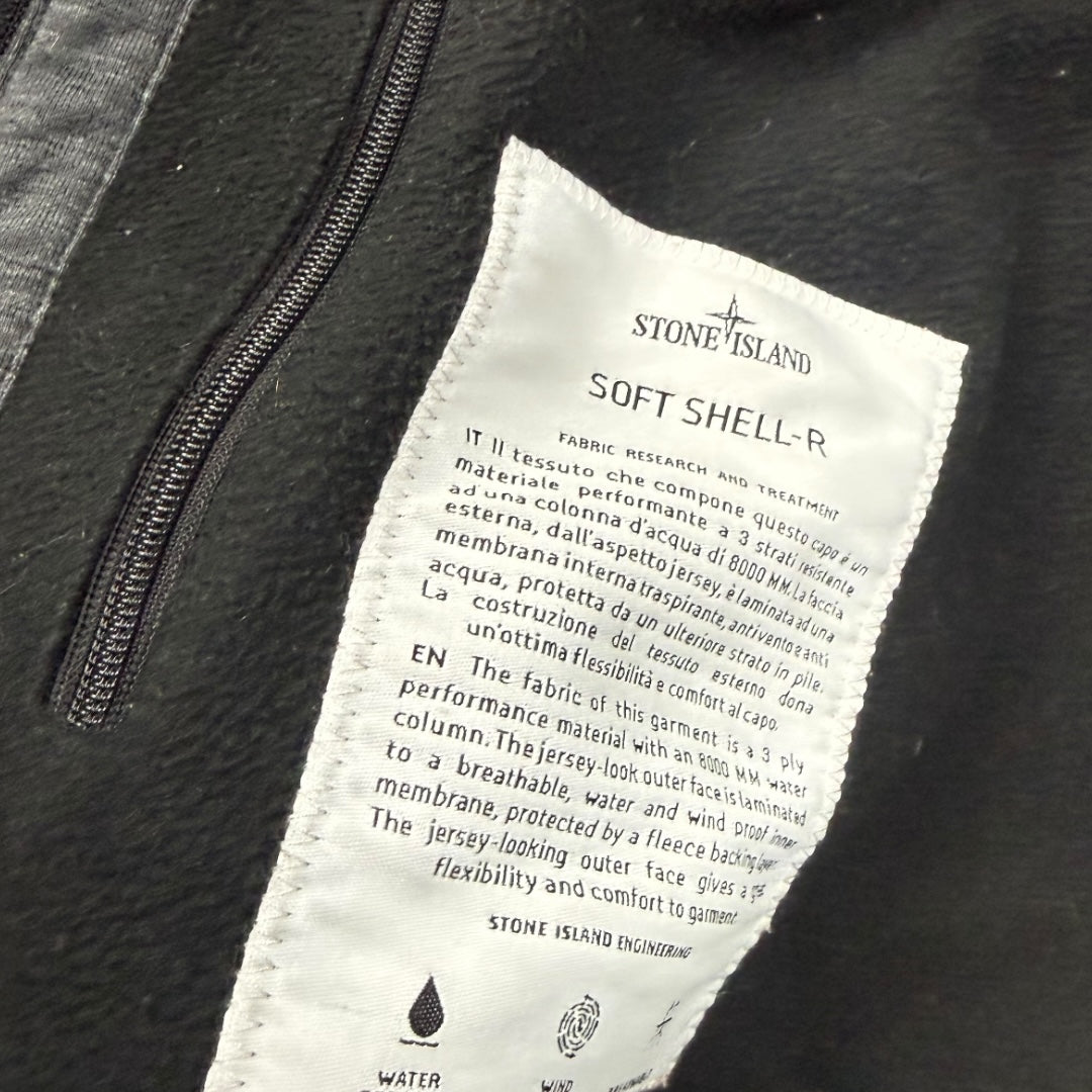 Stone Island soft shell-r grey - large