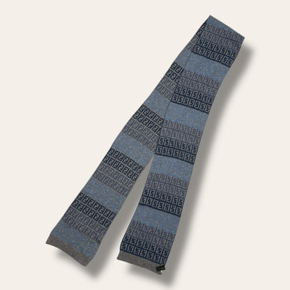 Fendi scarf grey/blue