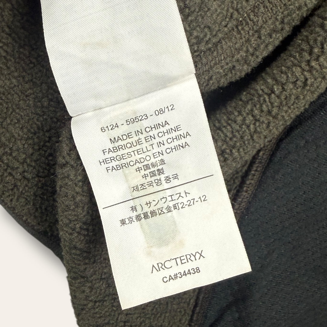 Arc’teryx fleece jacket khaki - Large