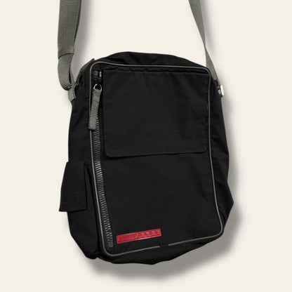 Prada sport shoulder bag black