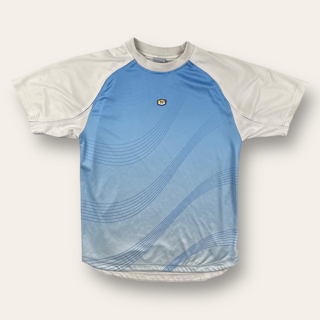 Nike TN tee blue/white -small