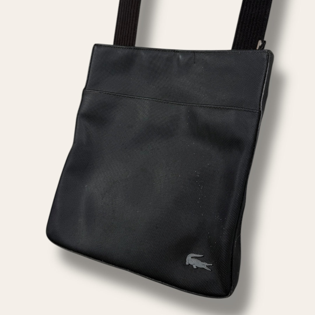 Lacoste shoulder bag black