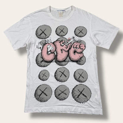 CDG tee white - Large