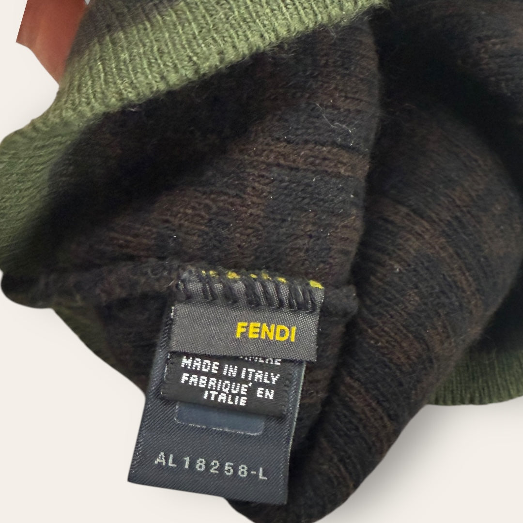 Fendi hat brown/green