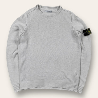 Stone island sweater white/crême - Medium