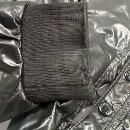 Moncler down jacket black - Large
