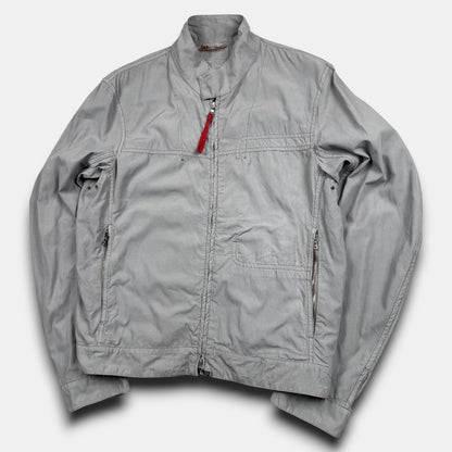 Prada sport bomber jacket grey - Medium
