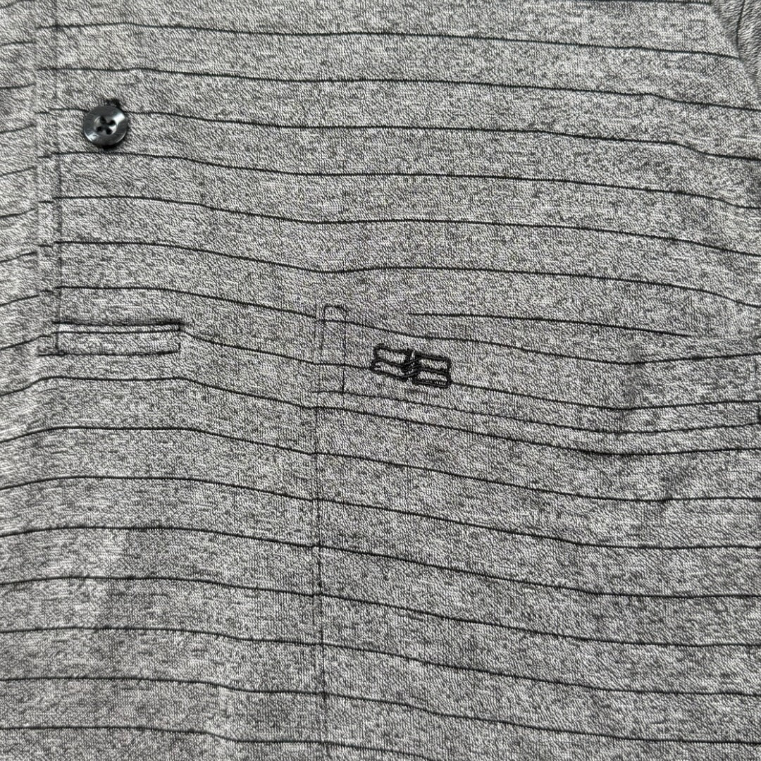 Balenciaga polo shirt grey - Medium