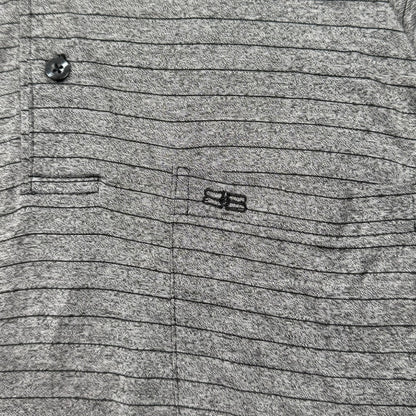 Balenciaga polo shirt grey - Medium