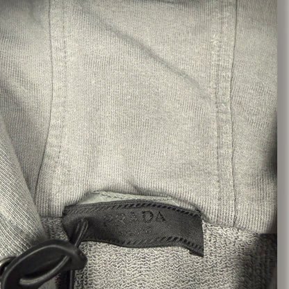 Prada zip-up vest grey - Small