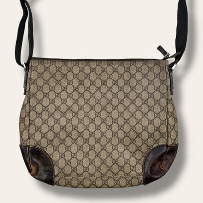 Gucci canvas shoulder bag