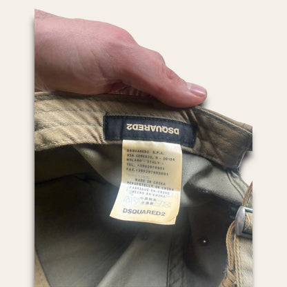 Dsquared2 cap beige