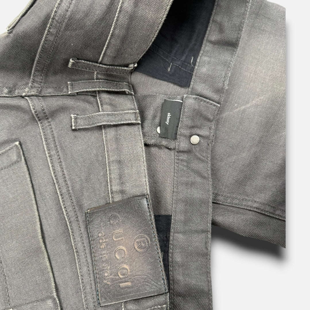 Gucci washed jeans grey - Large