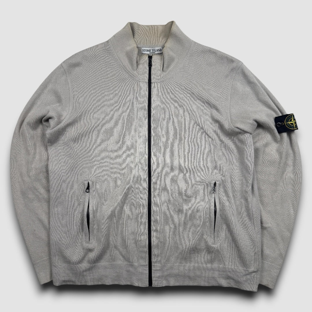 Stone Island zip-up vest grey - Extra large