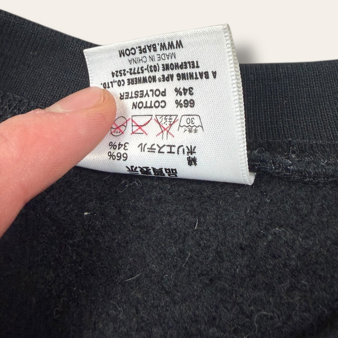 Bape baby milo sweater black - Small