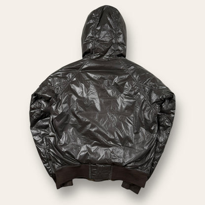 Moncler down jacket brown - Medium