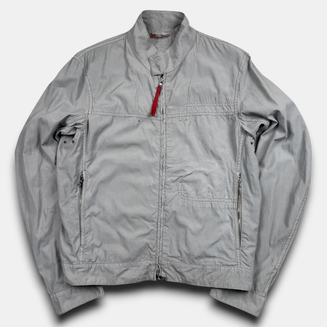 Prada sport bomber jacket grey - Medium