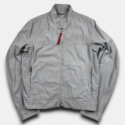 Prada sport bomber jacket grey - Medium