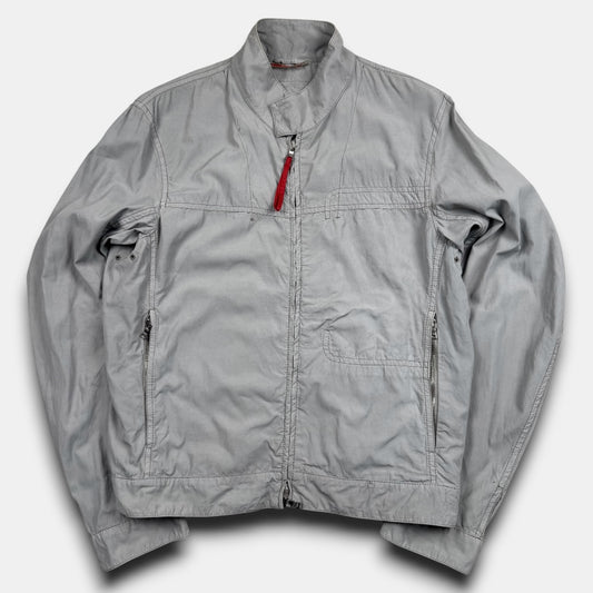 Prada sport bomber jacket grey - Medium