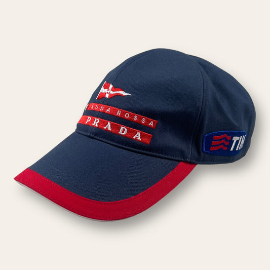 Prada Luna Rossa cap navy