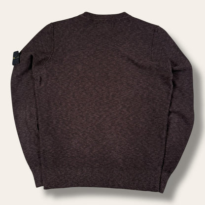 Stone Island sweater burgundy red - Small