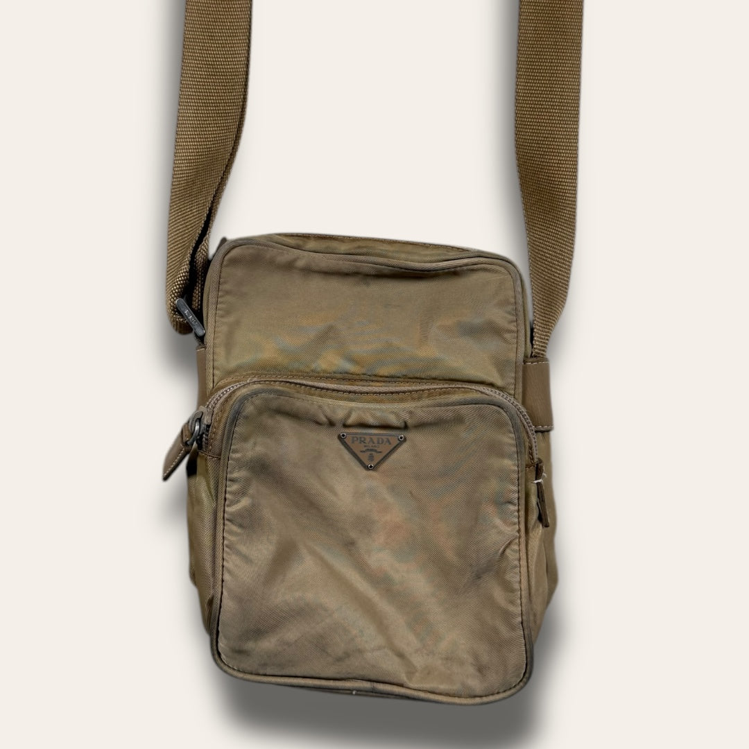 Prada shoulder bag beige