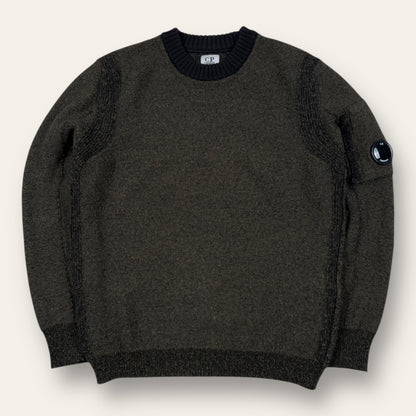 C.P. Company knitted sweater khaki/brown - Small