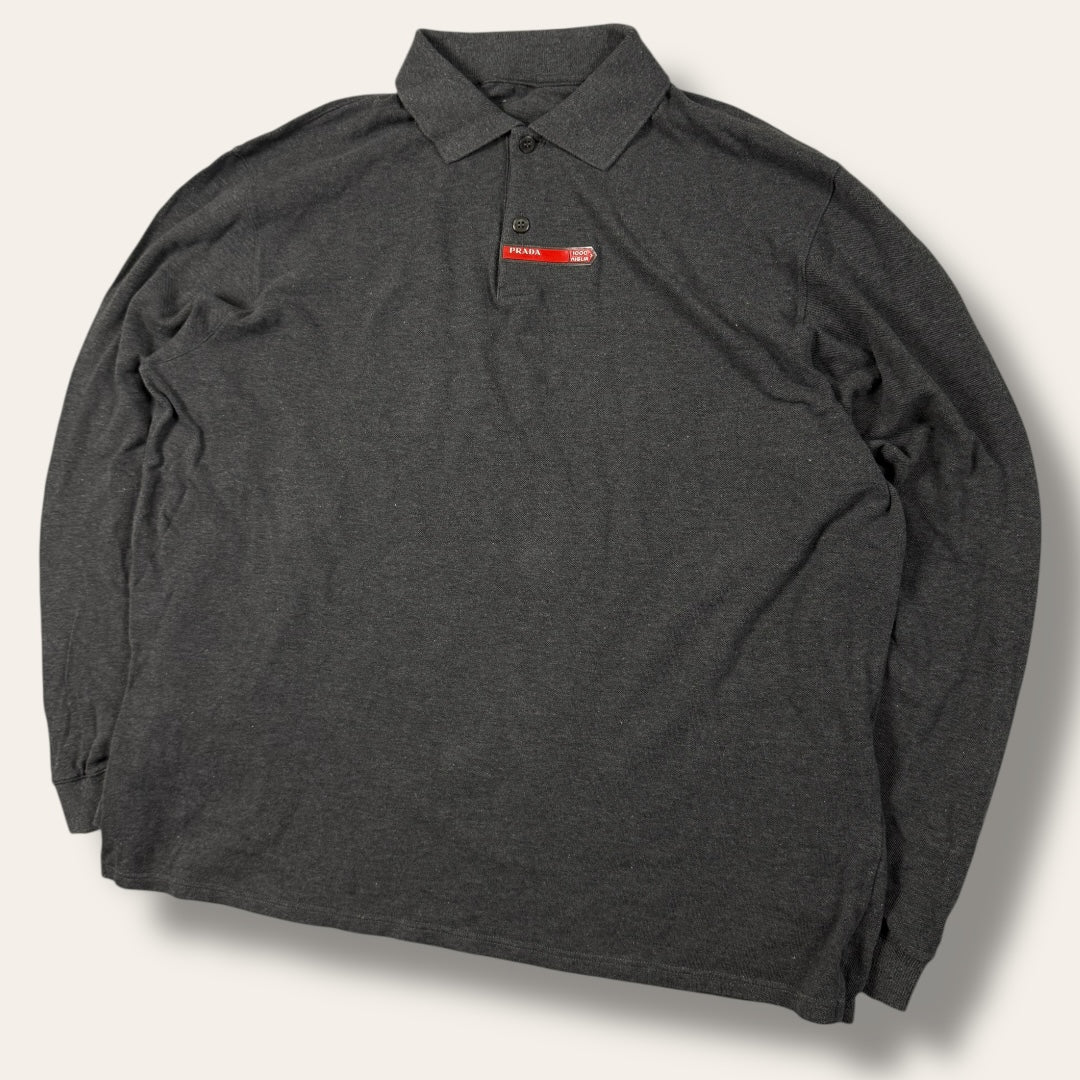 Prada longsleeve poloshirt - Extra large