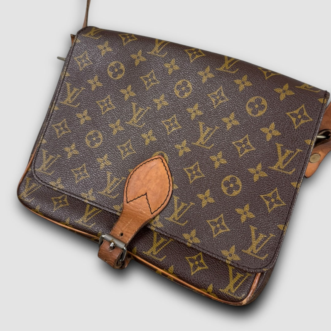 Louis Vuitton Cartouchière GM Monogram Crossbody Bag