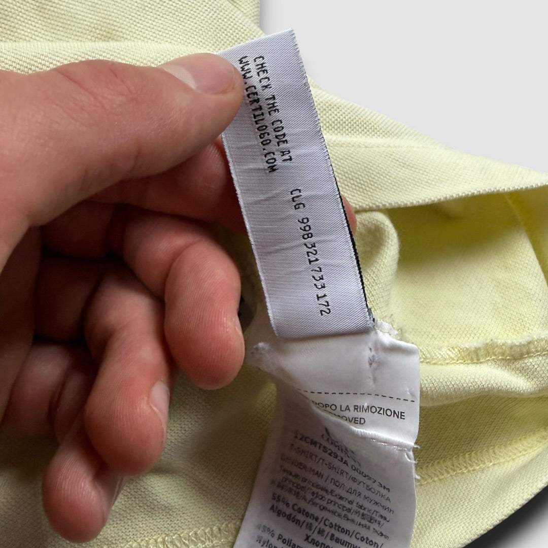 C.P. Company tacting tee butter yellow - Large