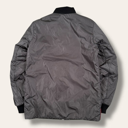 Prada sport bomber jacket grey - Small