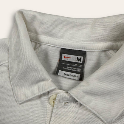 Nike 00’s polo shirt white - Medium