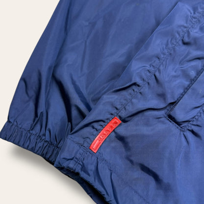 Prada sport short tab windbreaker blue SS/2009  - Large