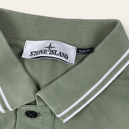 Stone Island polo green - Large