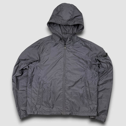 Prada nylon windbreaker 2014 grey - Medium