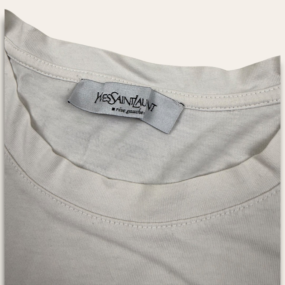 Yves saint Laurent 2008 longsleeve white - Medium