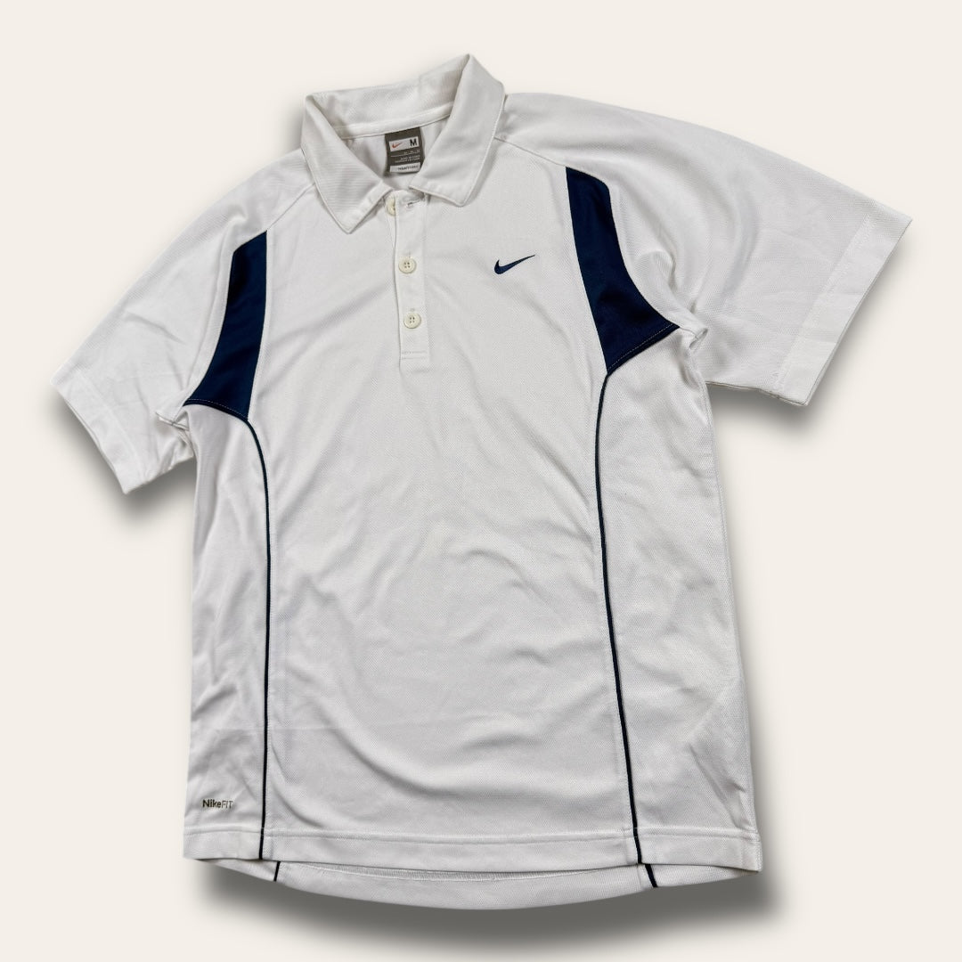 Nike 00’s polo shirt white - Medium