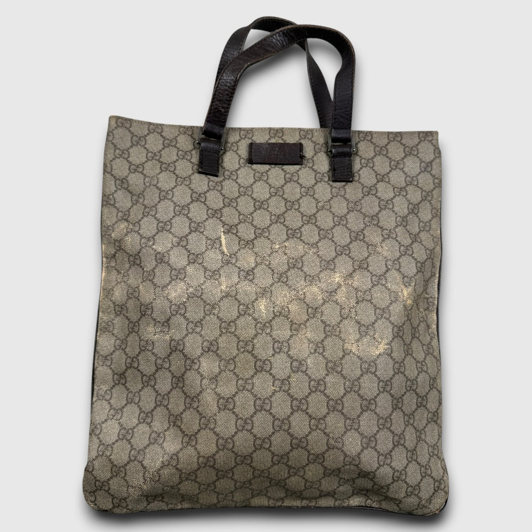 Gucci GG canvas handbag beige