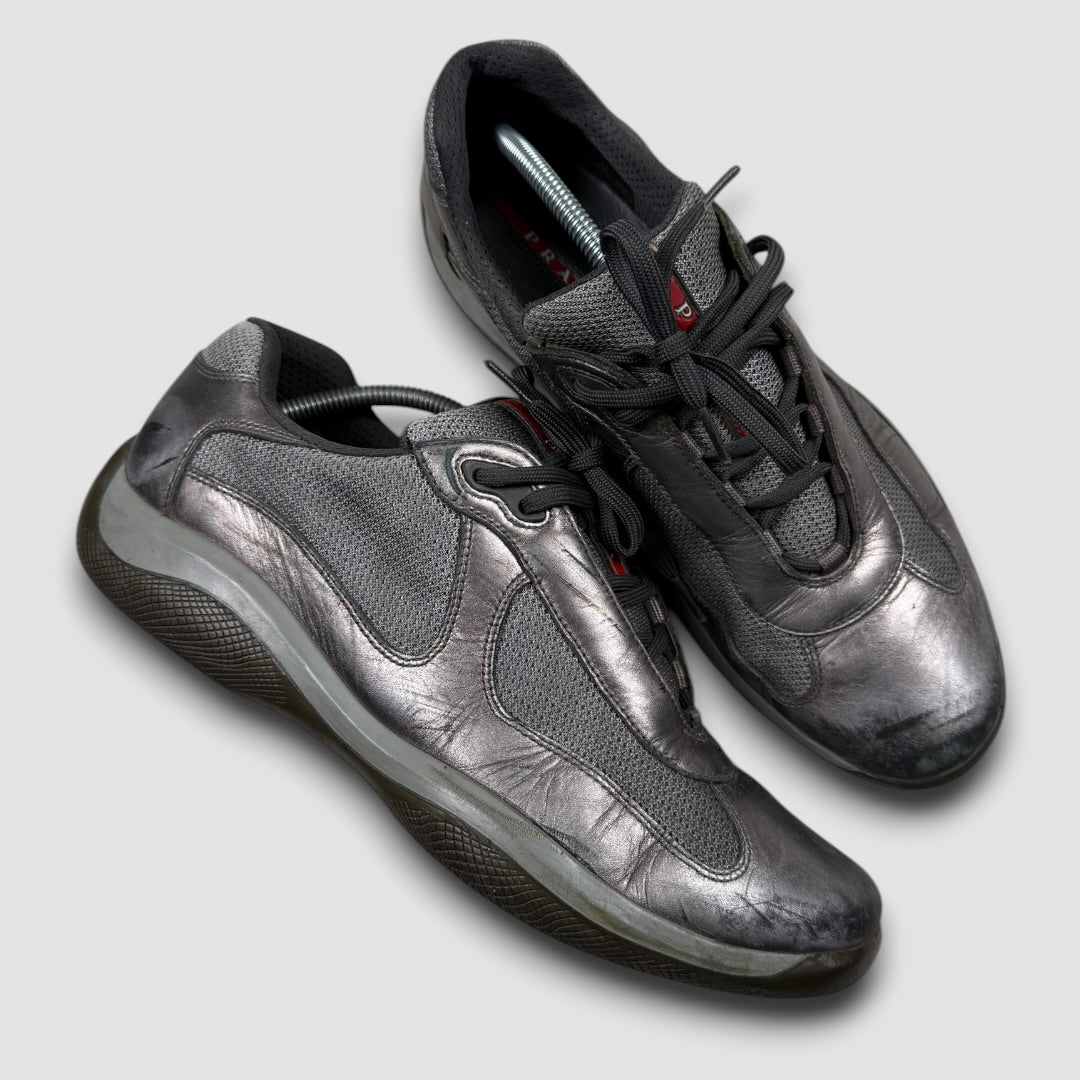 Prada american cups silver/grey - 45