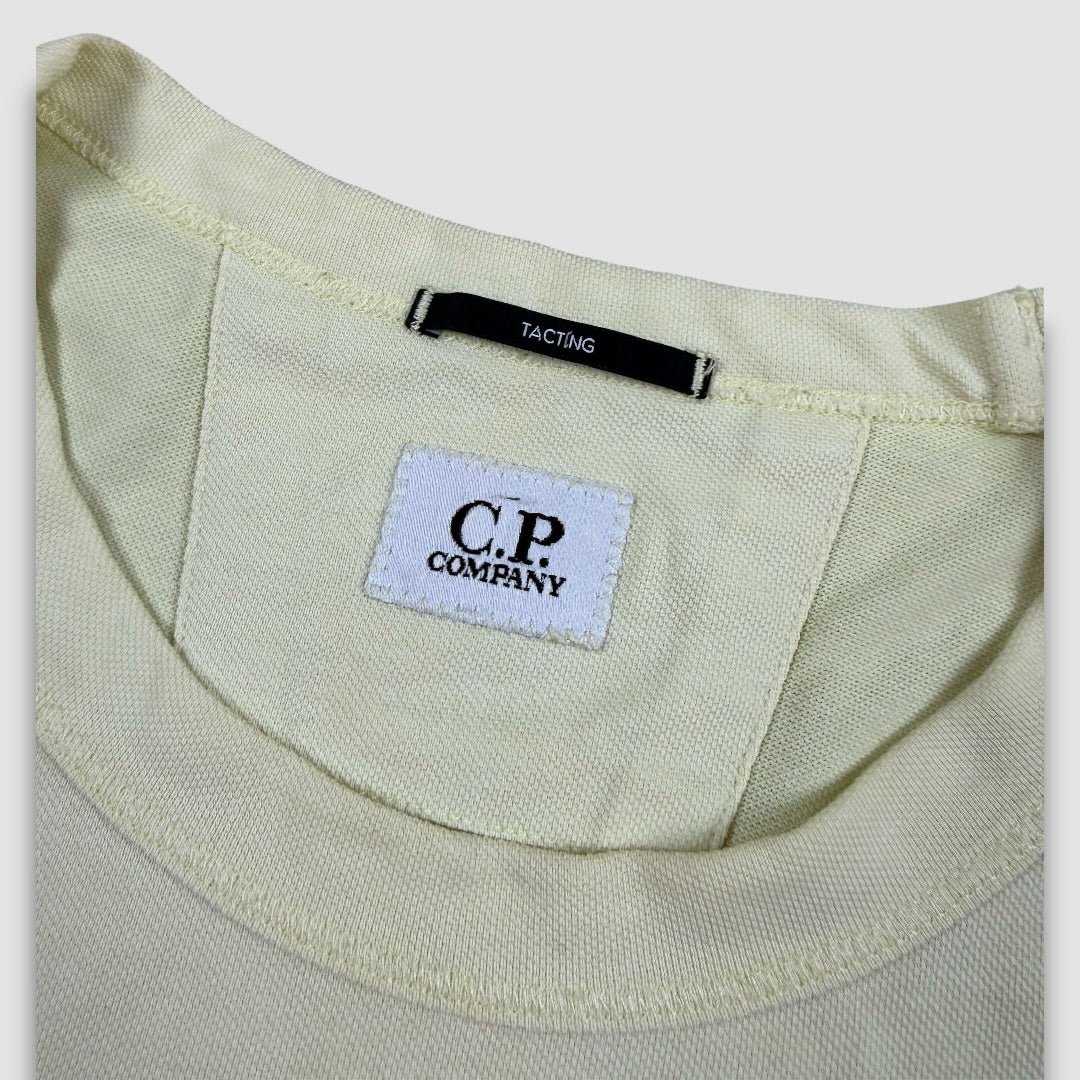C.P. Company tacting tee butter yellow - Large