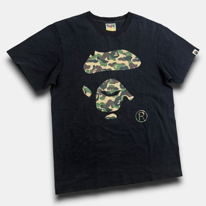 Bape head tee camo/black - Medium