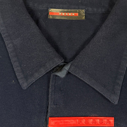 Prada sport polo shirt navy - Large