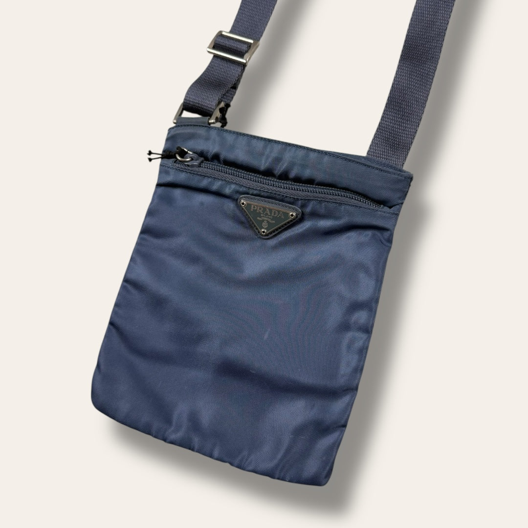 Prada shoulder bag navy