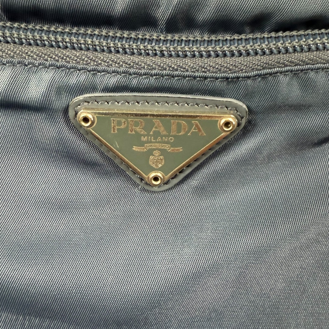 Prada shoulder bag navy