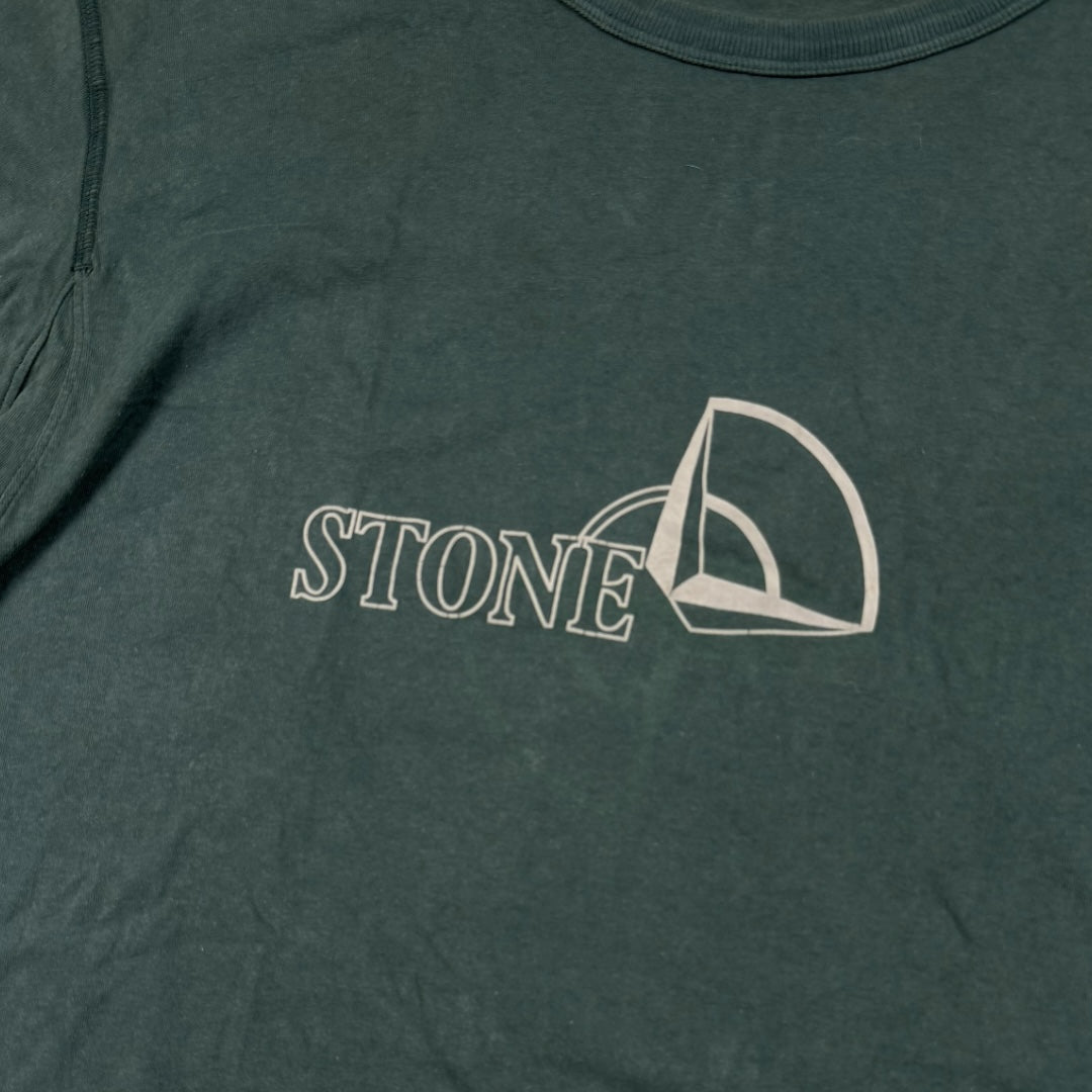 Stone Island tee dark green - Large