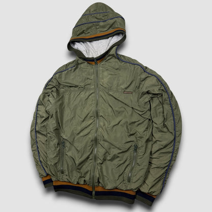 Dolce & Gabbana lined windbreaker dark green - Medium