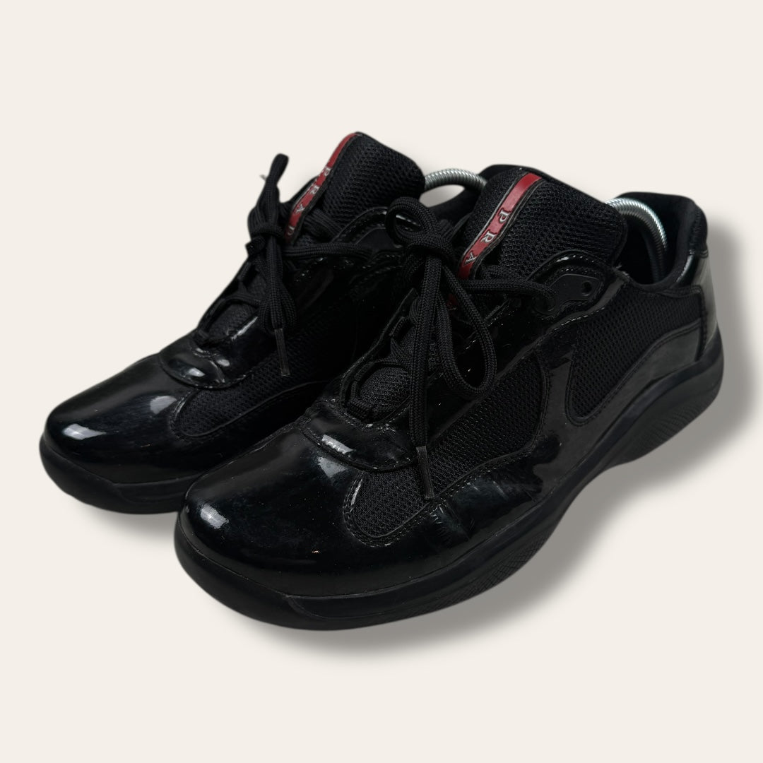 Prada american cups shiny black - 43/44